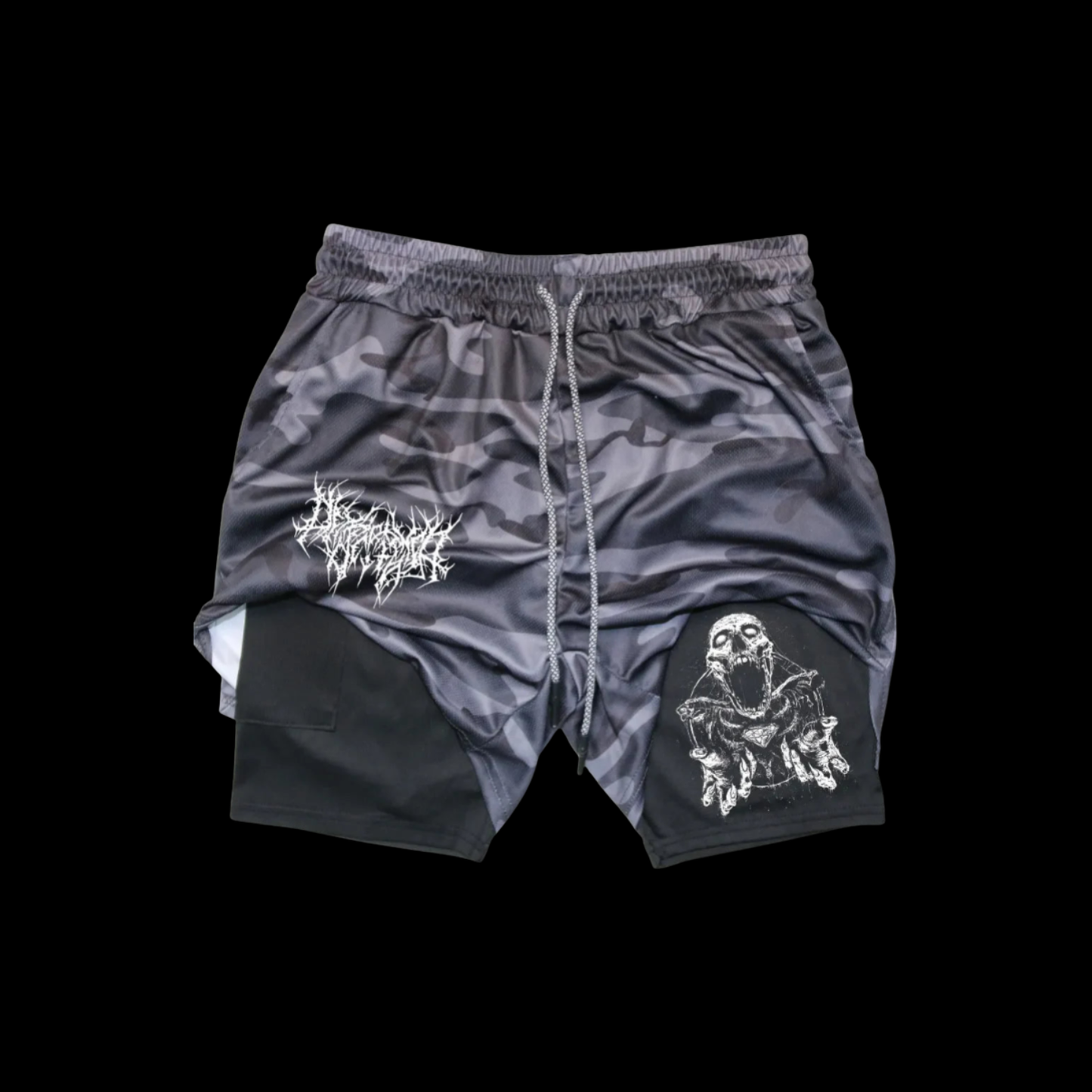 Ruins "Devil" 2-in-1 Performance Shorts
