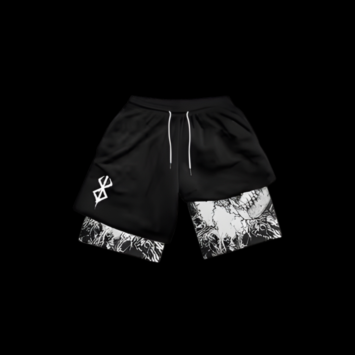 Berserk "Battle Realm" 2-in-1 Performance Shorts