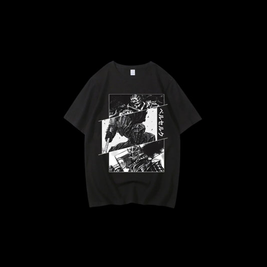 Berserk "The Black Swordsman" Oversized Graphic Tee