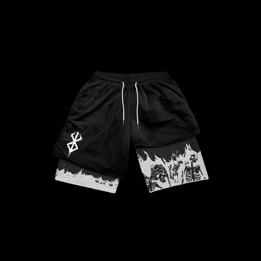 Berserk "Battle Realm" 2-in-1 Performance Shorts