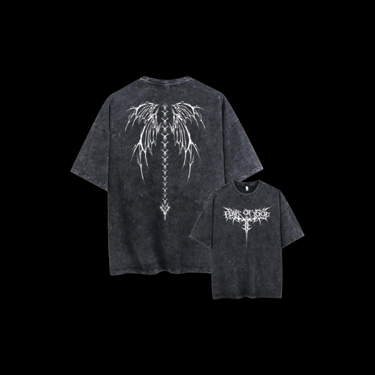 Ruins "Fallen Angel" Oversized Graphic Tee
