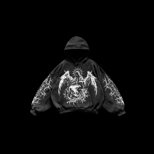 Ruins "Savior" Retro Hoodie