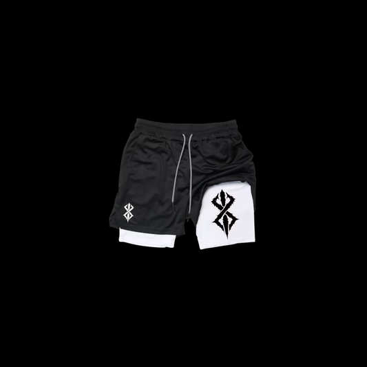 Berserk "Marked Warrior" 2-in-1 Performance Shorts
