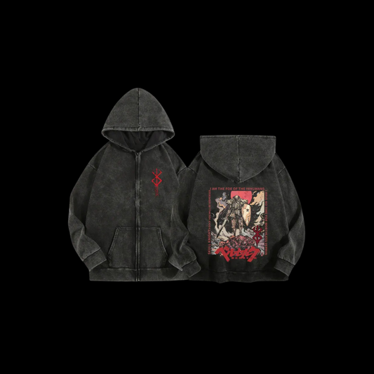 Berserk "Skull Knight" Retro Hoodie