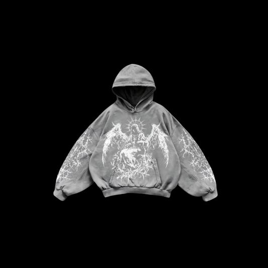 Ruins "Savior" Retro Hoodie